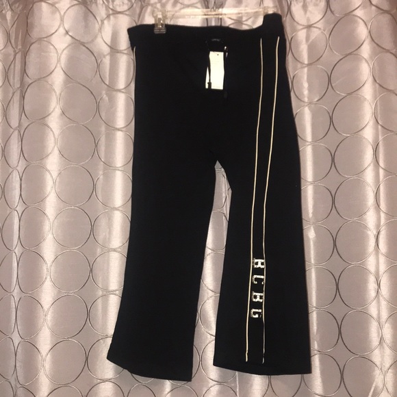 NEW BCBG Black sweatpants - Picture 2 of 8